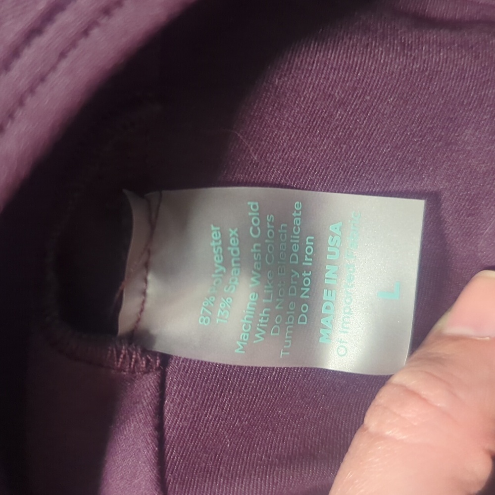 NWT Bombshell Sportswear Purple Sports Bra - Picture 9 of 10